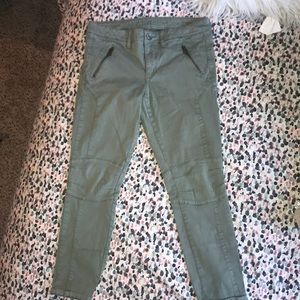 American Eagle Green Army Pants